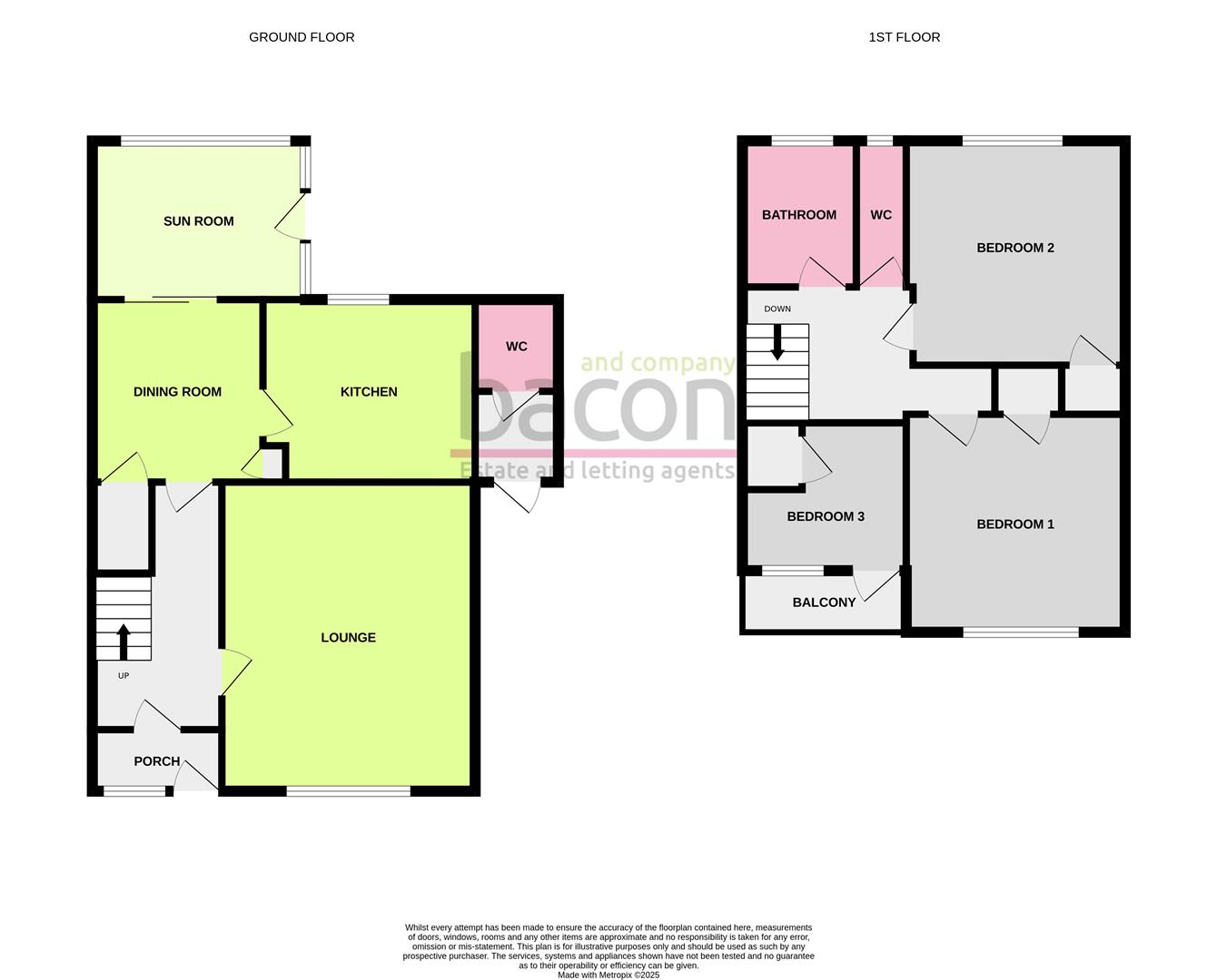 Floor Plan | House - Semi-Detached | Rogate Road., Worthing | For Sale